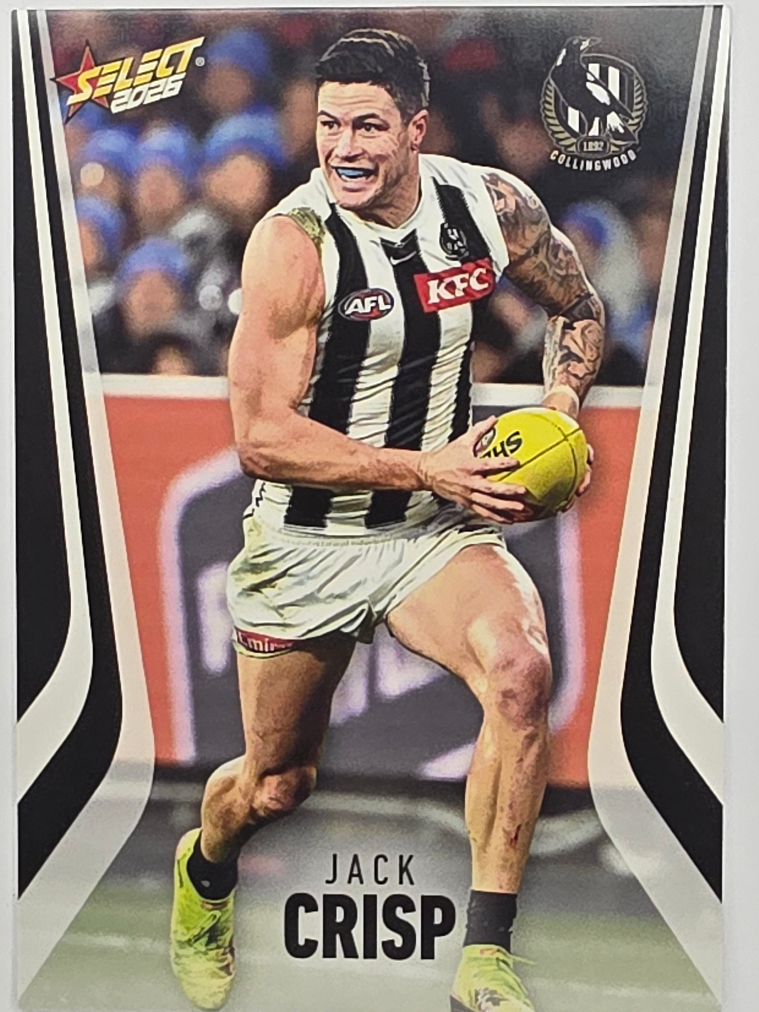 2026 AFL Footy Stars Base Card #040 Jack Crisp - Collingwood Magpies