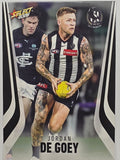 2026 AFL Footy Stars Base Card #043 Jordan De Goey - Collingwood Magpies