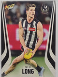 2026 AFL Footy Stars Base Card #047 Ned Long - Collingwood Magpies