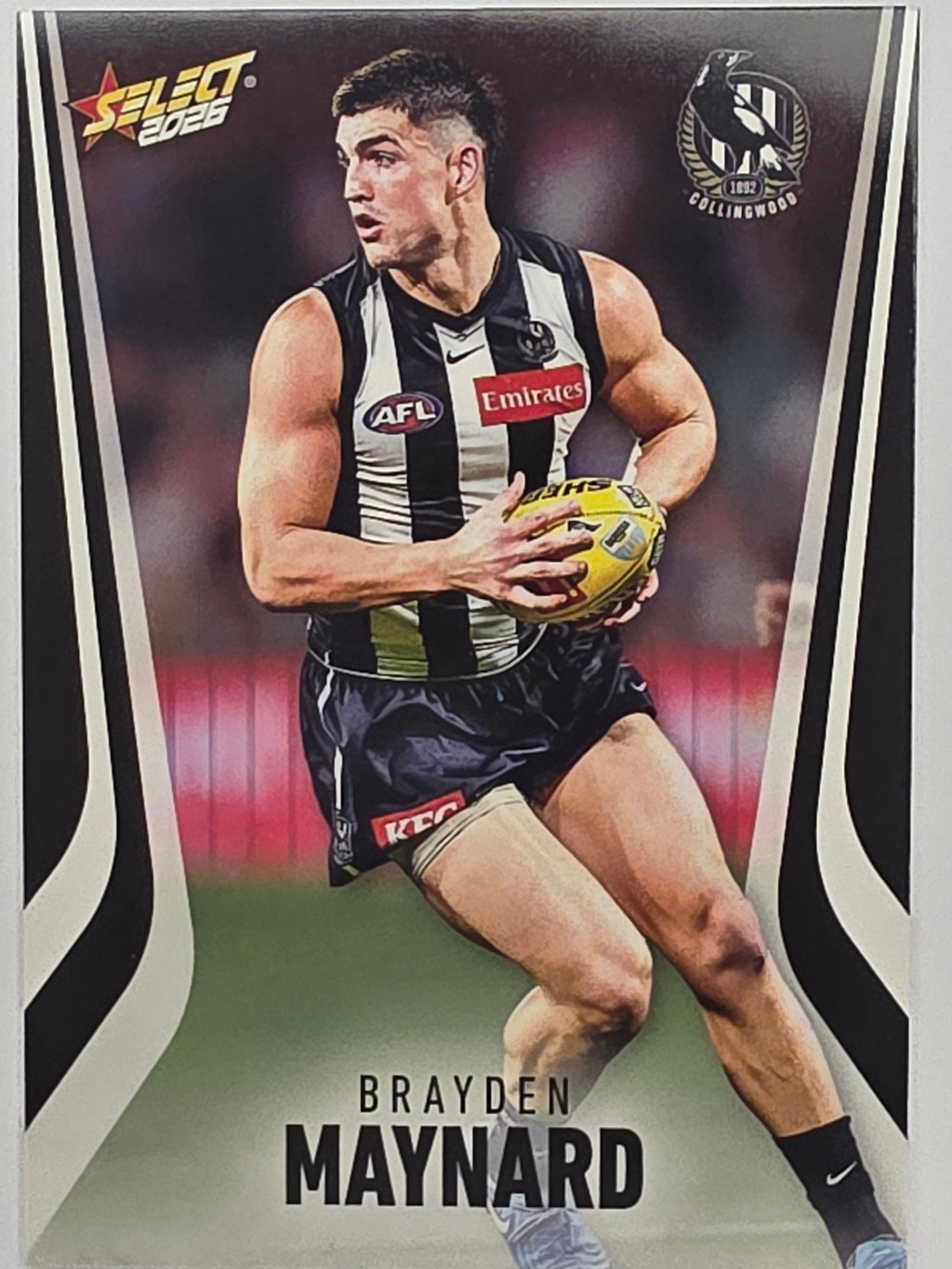 2026 AFL Footy Stars Base Card #048 Brayden Maynard - Collingwood Magpies