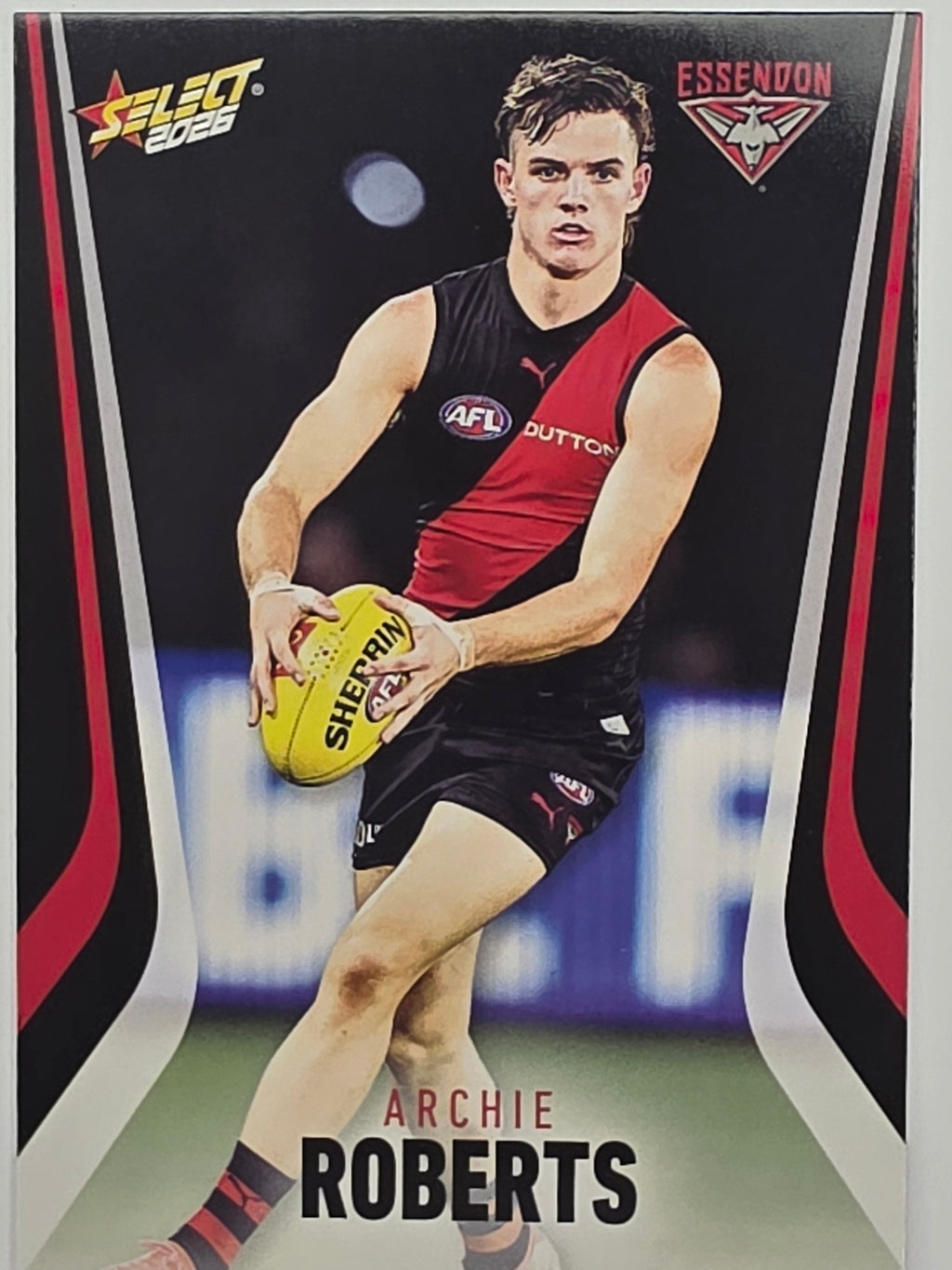 2026 AFL Footy Stars Base Card #065 Archie Roberts - Essendon Bombers