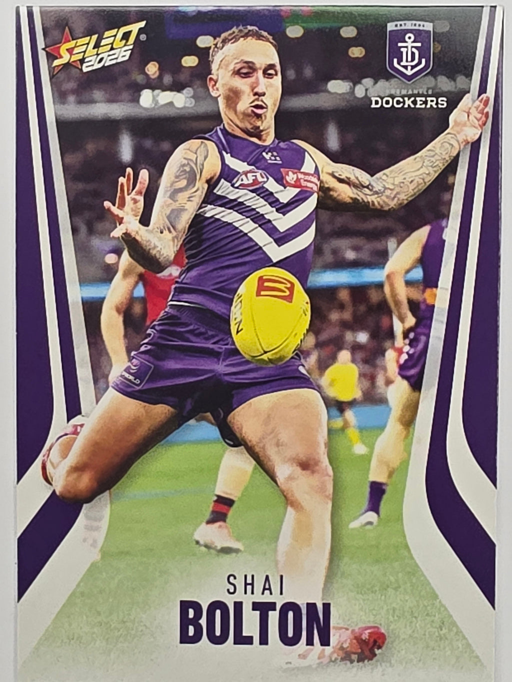 2026 AFL Footy Stars Base Card #067 Shai Bolton - Fremantle Dockers