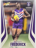 2026 AFL Footy Stars Base Card #070 Michael Frederick - Fremantle Dockers