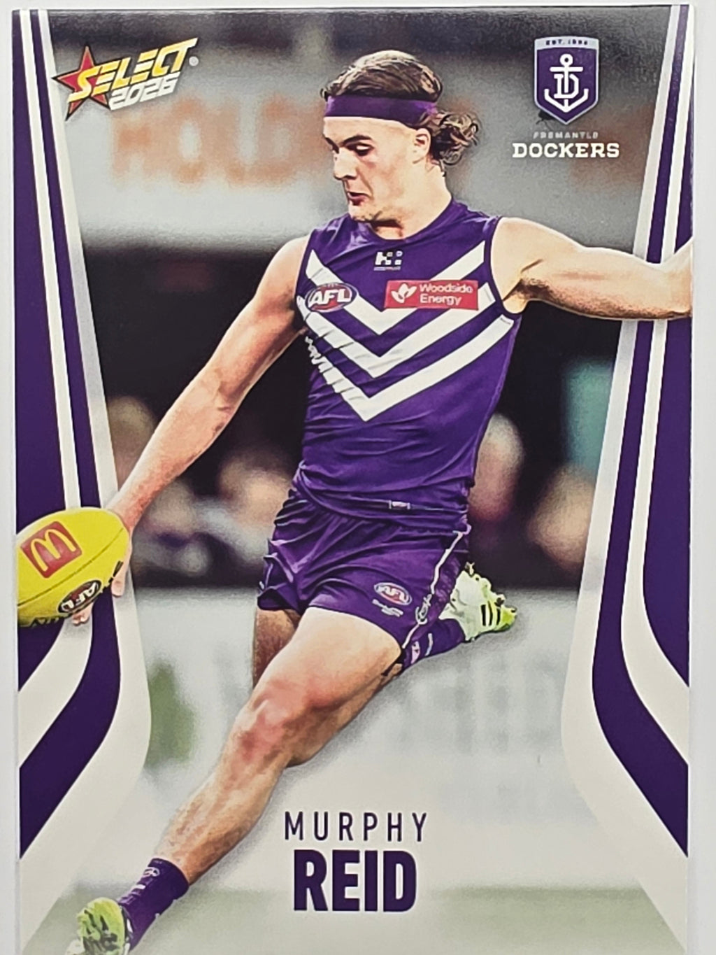 2026 AFL Footy Stars Base Card #074 Murphy Reid - Fremantle Dockers