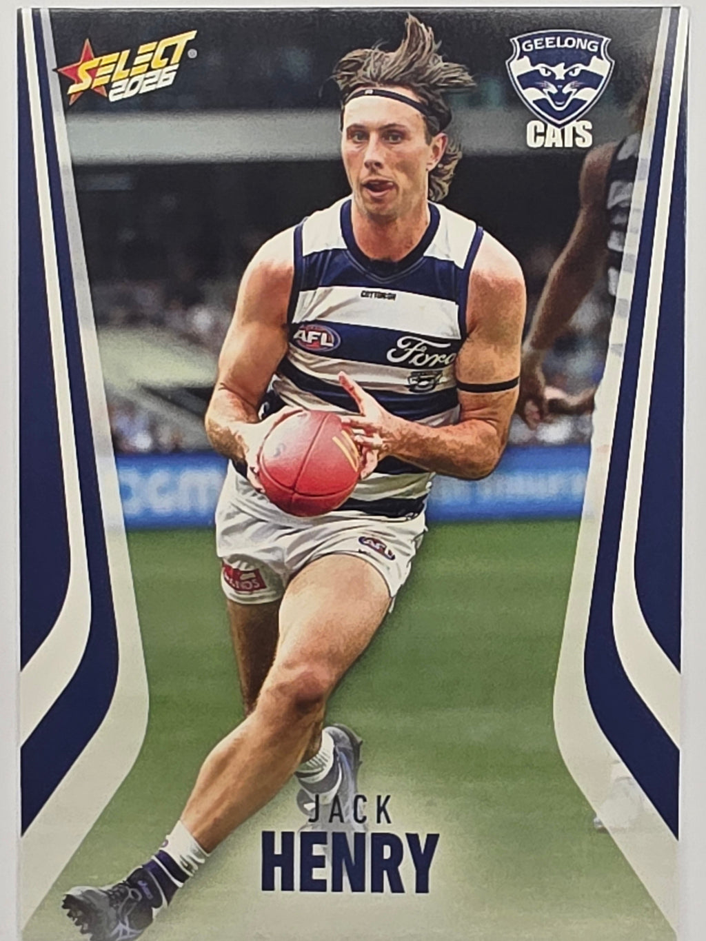 2026 AFL Footy Stars Base Card #085 Jack Henry - Geelong Cats