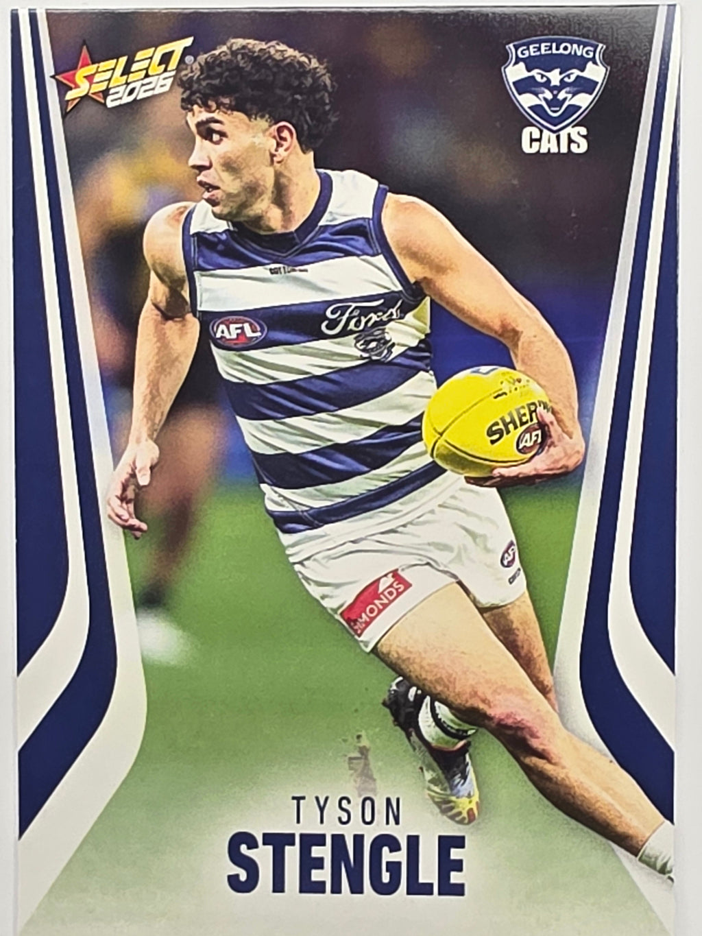 2026 AFL Footy Stars Base Card #09 Tyson Stengle - Geelong Cats