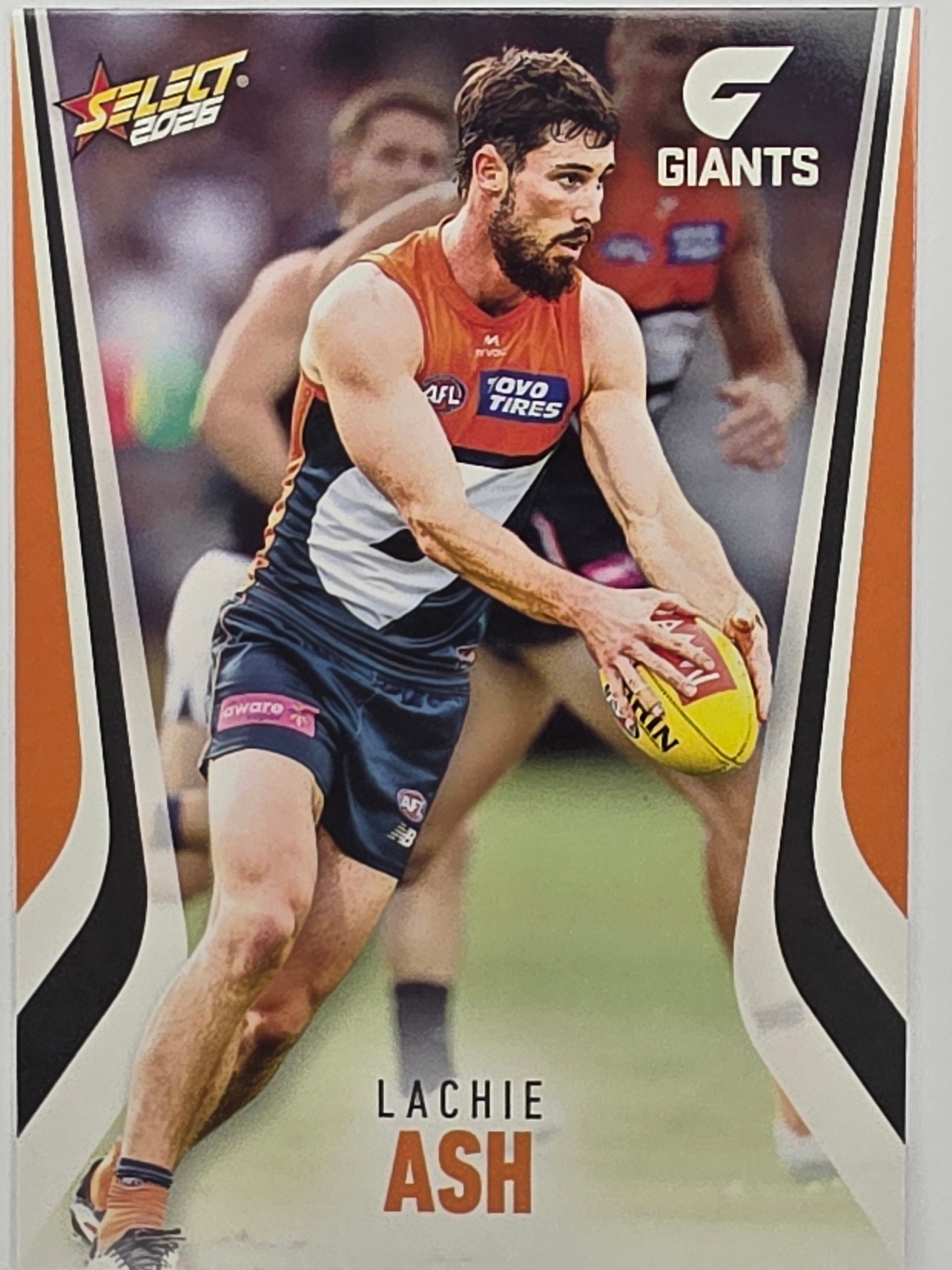 2026 AFL Footy Stars Base Card #092 Lachie Ash - GWS Giants