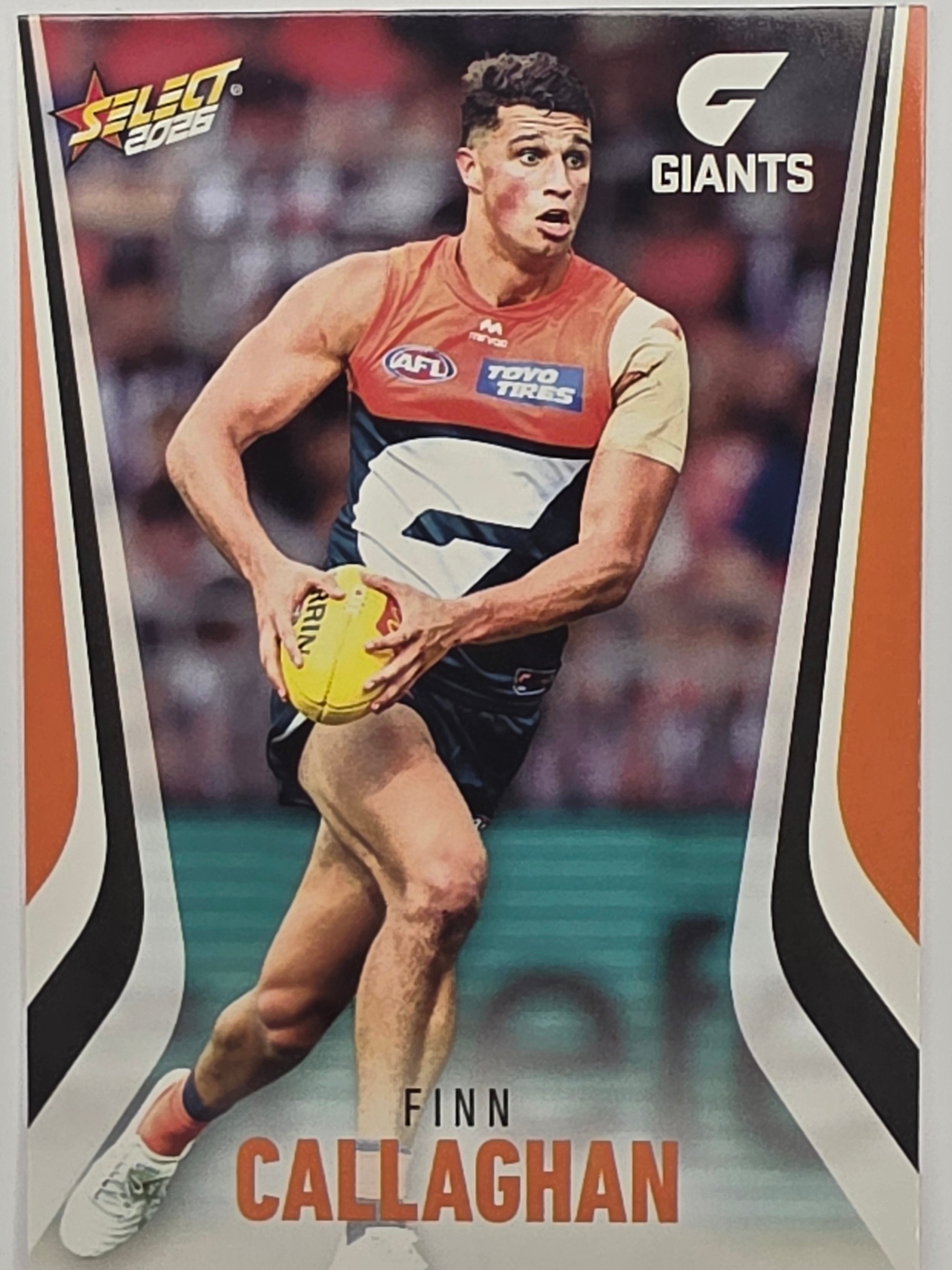 2026 AFL Footy Stars Base Card #094 Finn Callaghan - GWS Giants