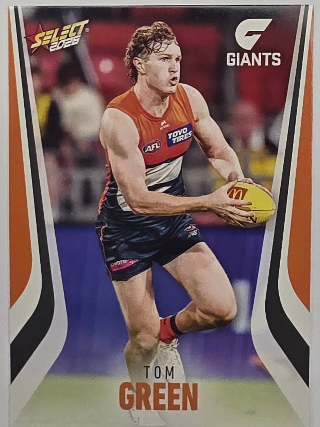 2026 AFL Footy Stars Base Card #096 Tom Green - GWS Giants
