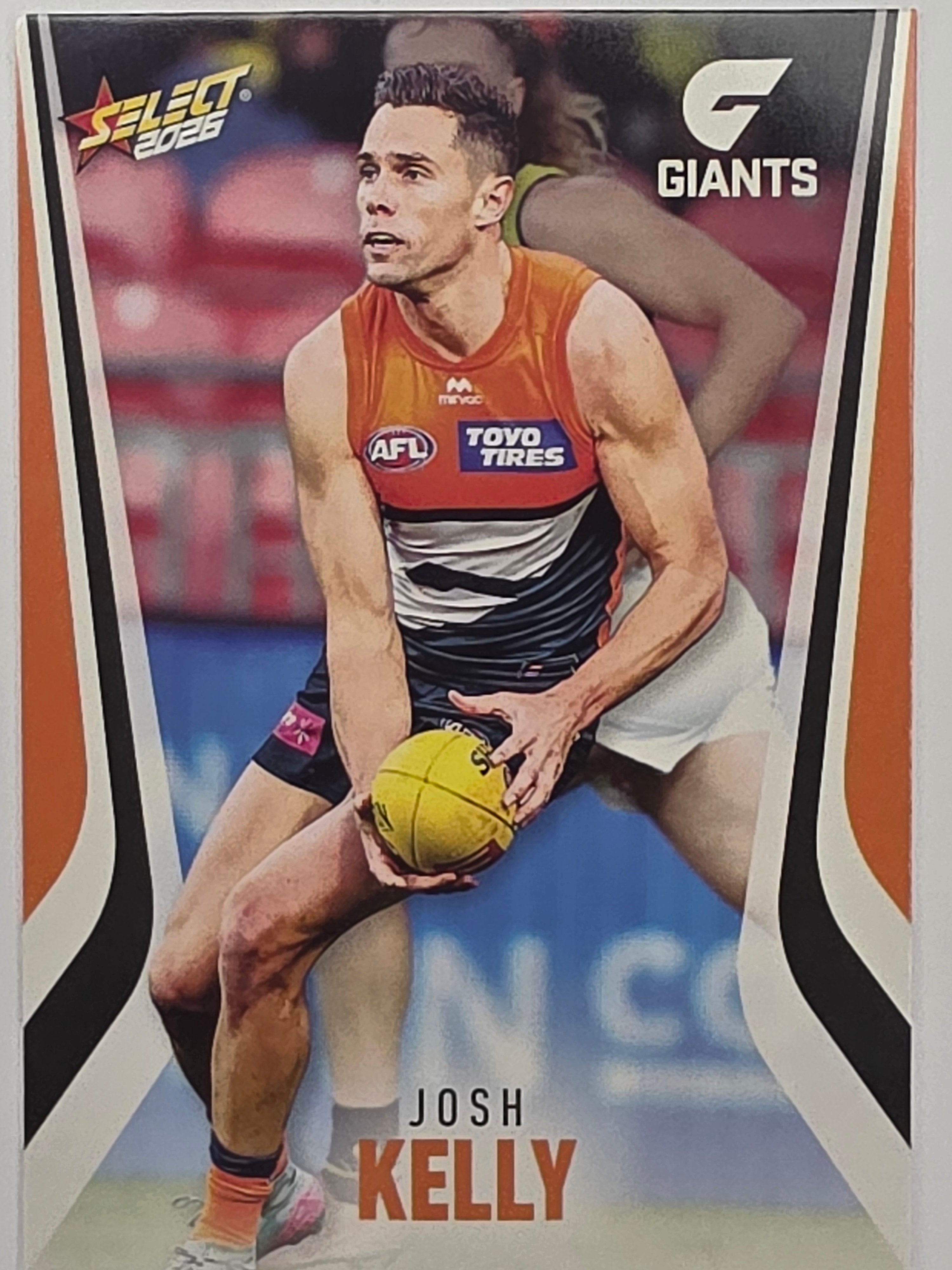 2026 AFL Footy Stars Base Card #101 Josh Kelly - GWS Giants