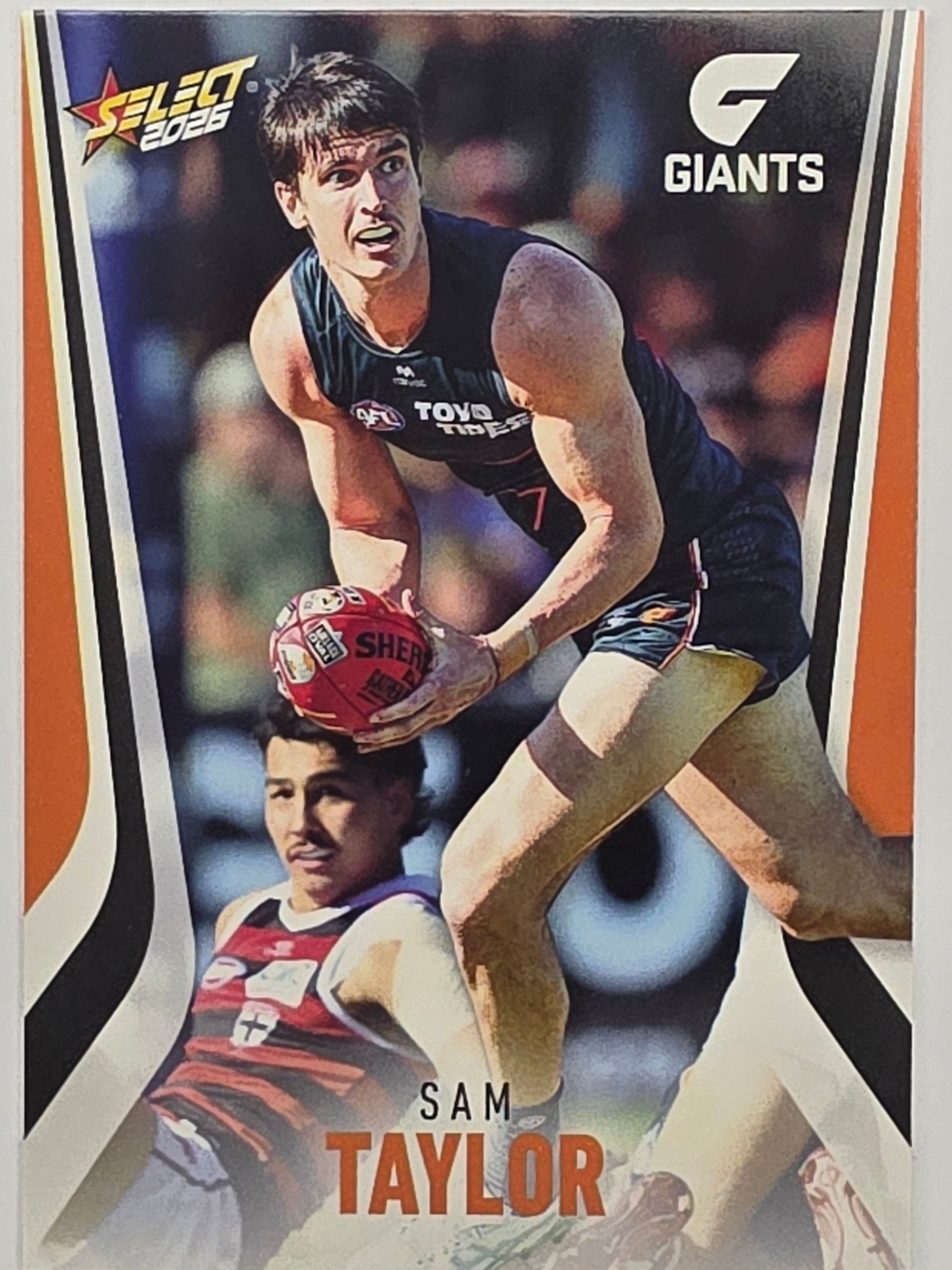 2026 AFL Footy Stars Base Card #103 Sam Taylor - GWS Giants