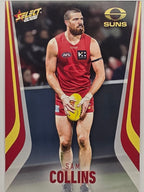 2026 AFL Footy Stars Base Card #107 Sam Collins - Gold Coast Suns