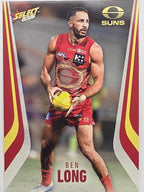 2026 AFL Footy Stars Base Card #110 Ben Long - Gold Coast Suns