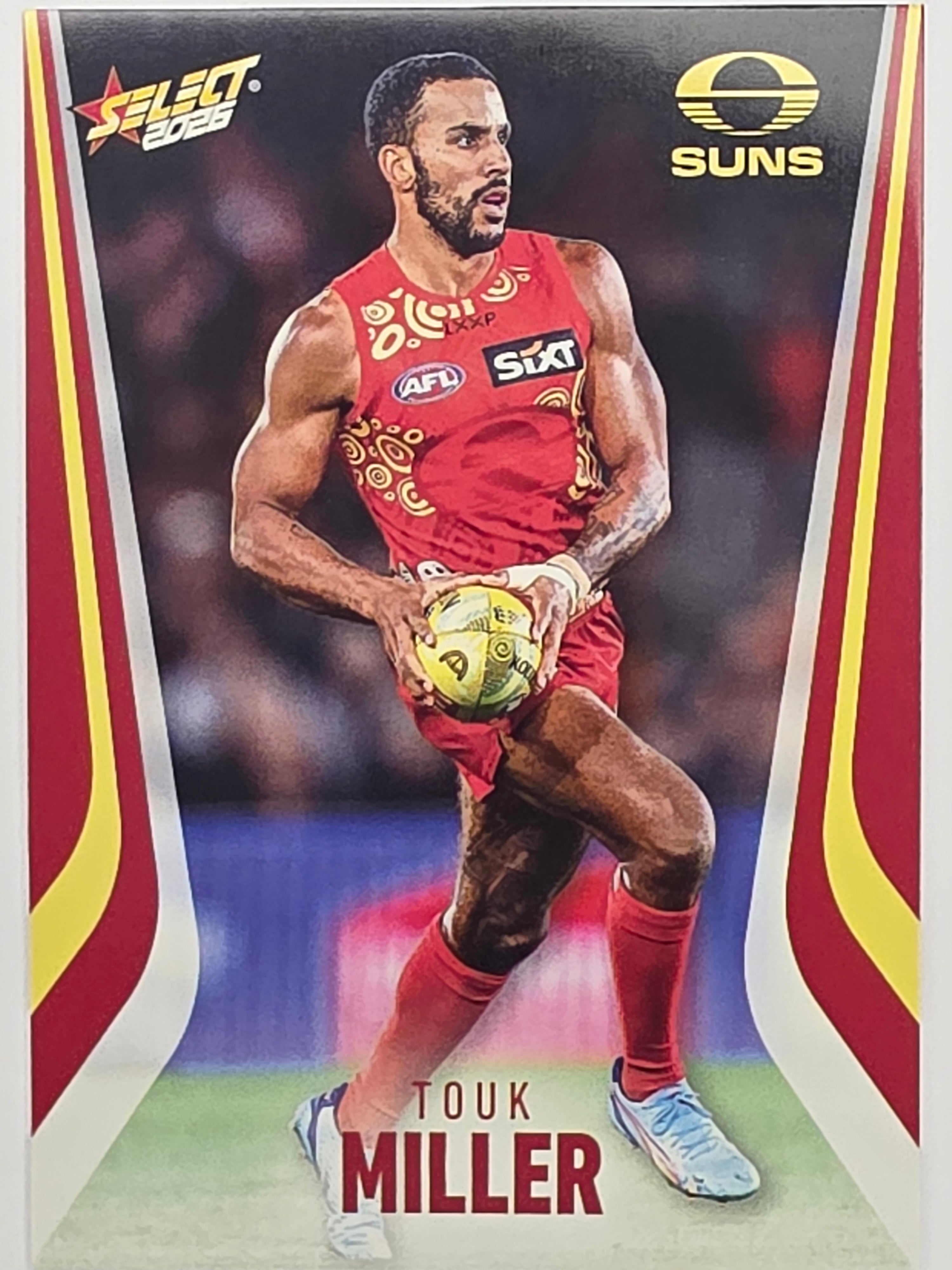 2026 AFL Footy Stars Base Card #111 Touk Miller - Gold Coast Suns