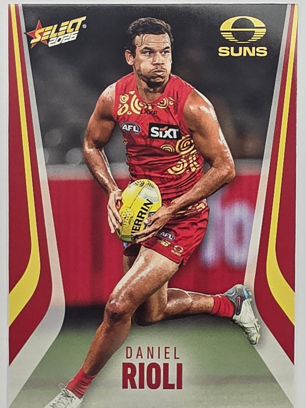 2026 AFL Footy Stars Base Card #113 Daniel Rioli - Gold Coast Suns