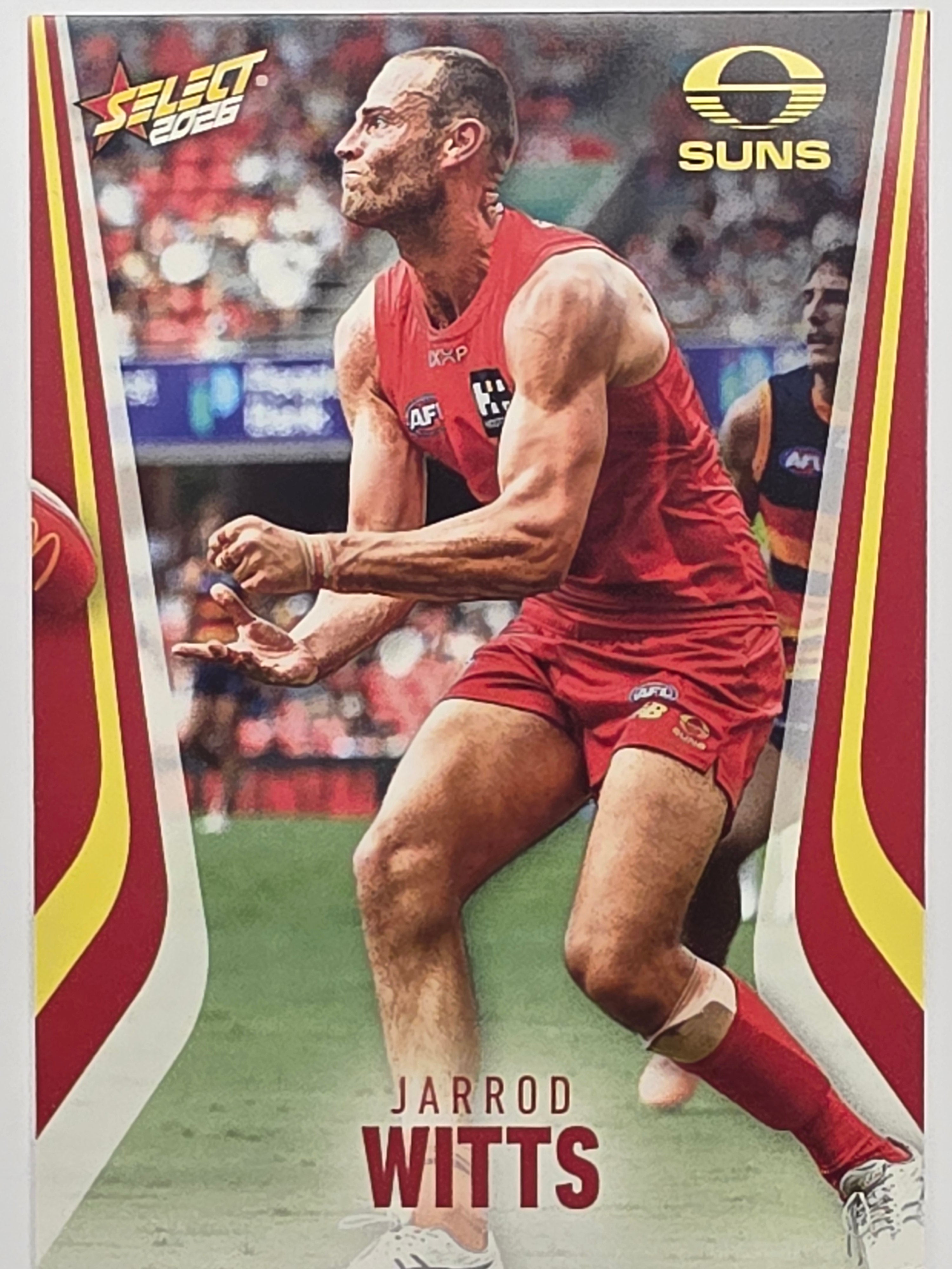 2026 AFL Footy Stars Base Card #117 Jarrod Witts - Gold Coast Suns