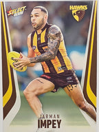 2026 AFL Footy Stars Base Card #124 Jarman Impey - Hawthorn Hawks