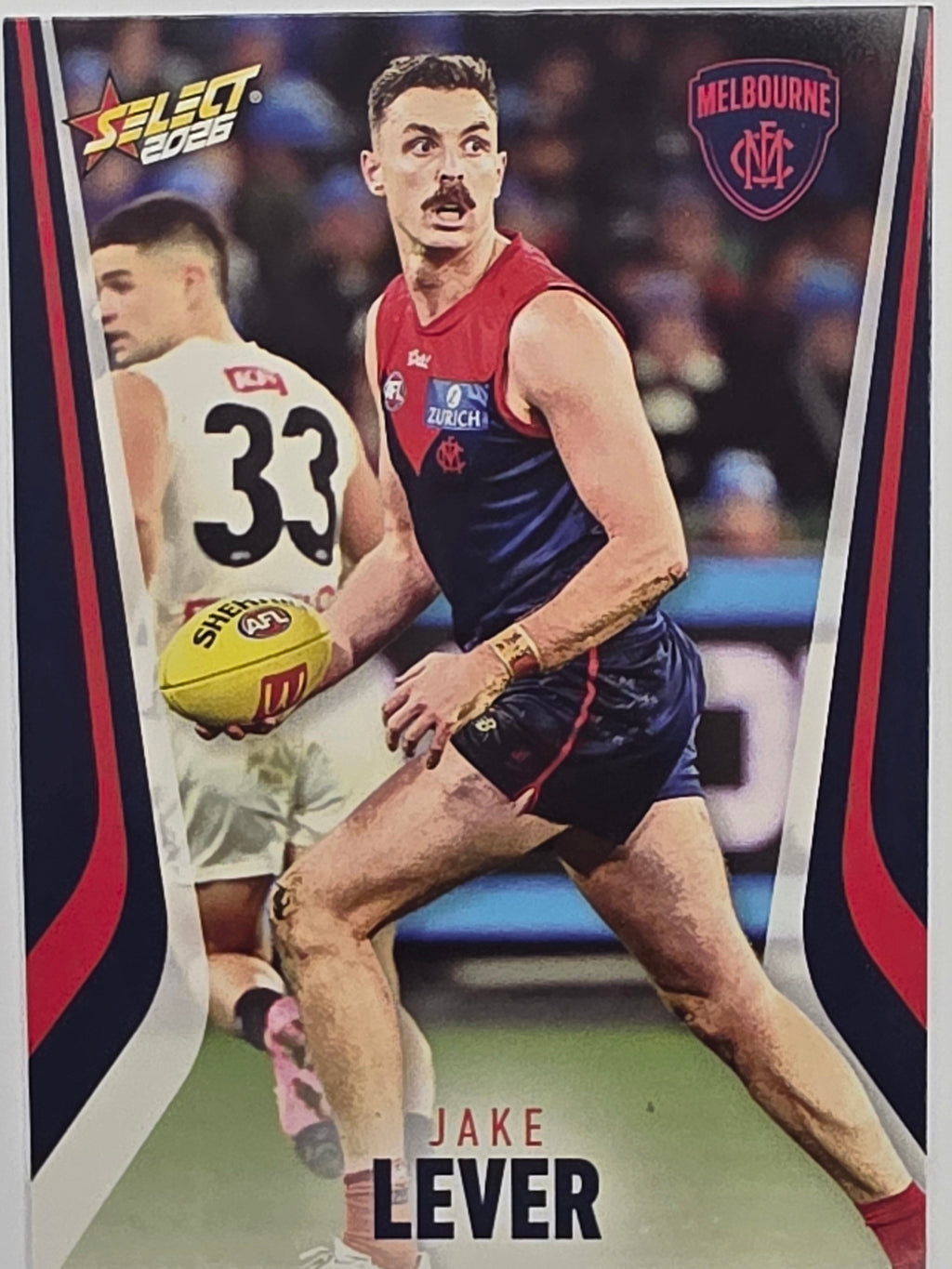 2026 AFL Footy Stars Base Card #136 Jake Lever - Melbourne Demons