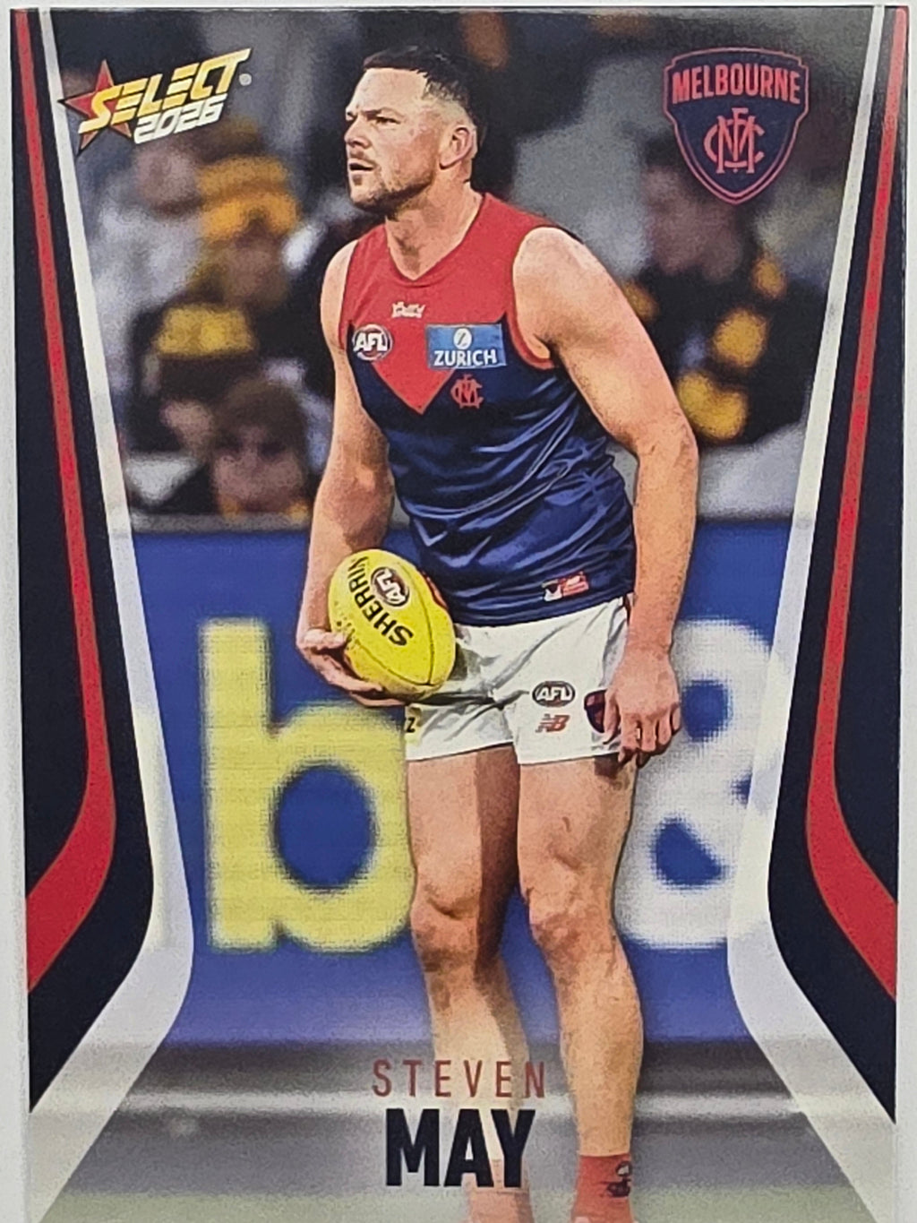 2026 AFL Footy Stars Base Card #137 Steven May - Melbourne Demons