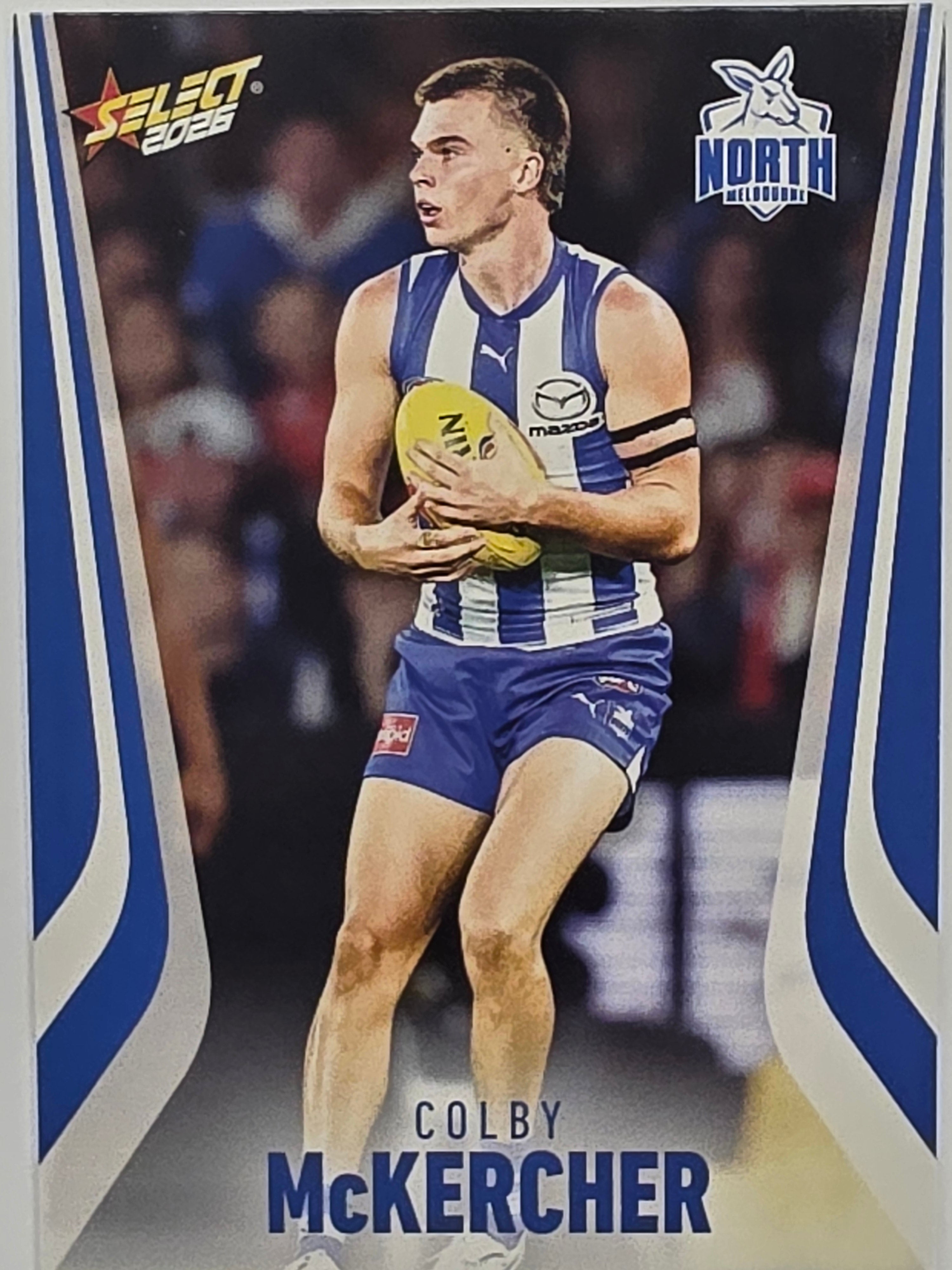 2026 AFL Footy Stars Base Card #148 Colby McKercher - North Melbourne Kangaroos