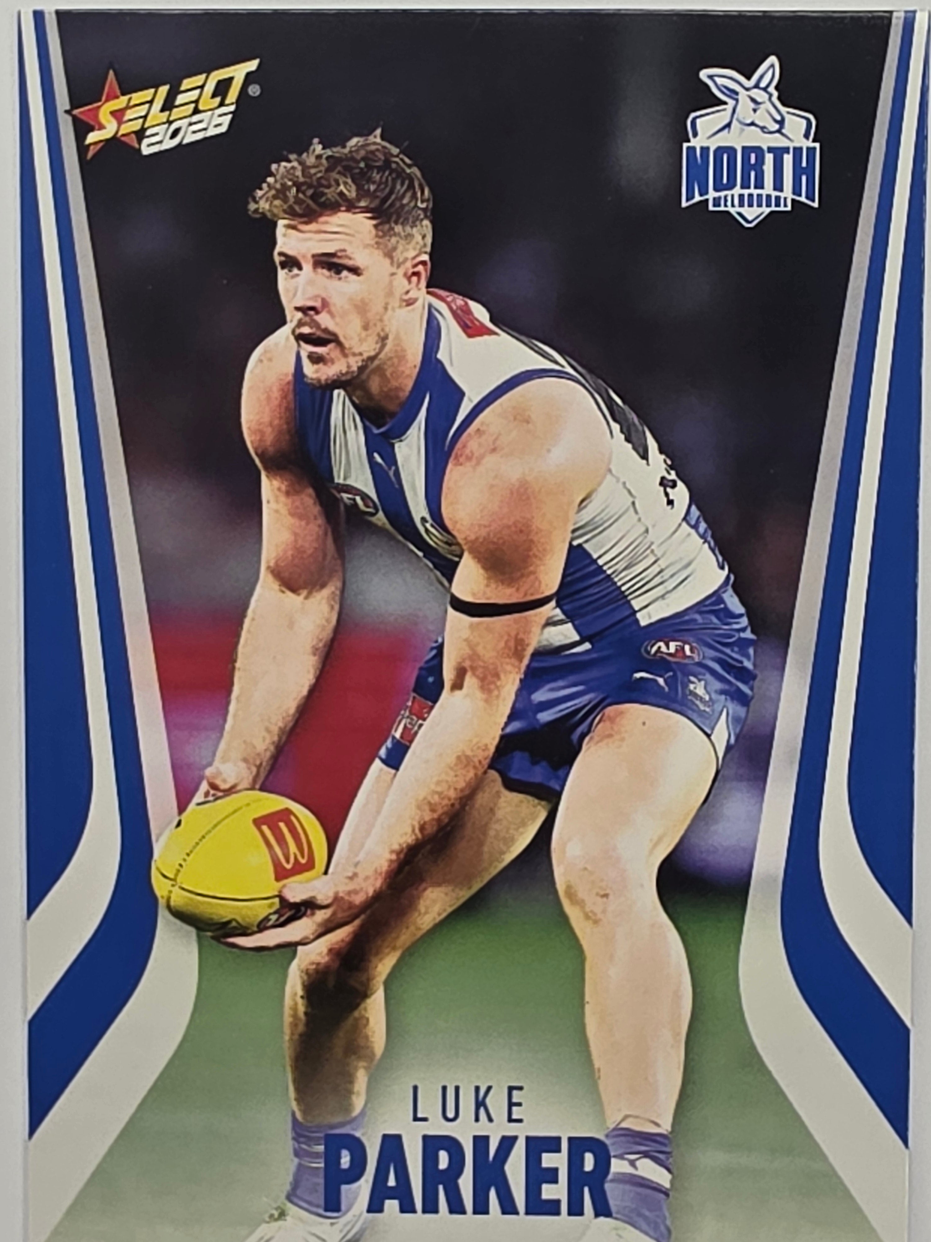 2026 AFL Footy Stars Base Card #150 Luke Parker - North Melbourne Kangaroos
