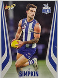 2026 AFL Footy Stars Base Card #153 Jy Simpkin - North Melbourne Kangaroos