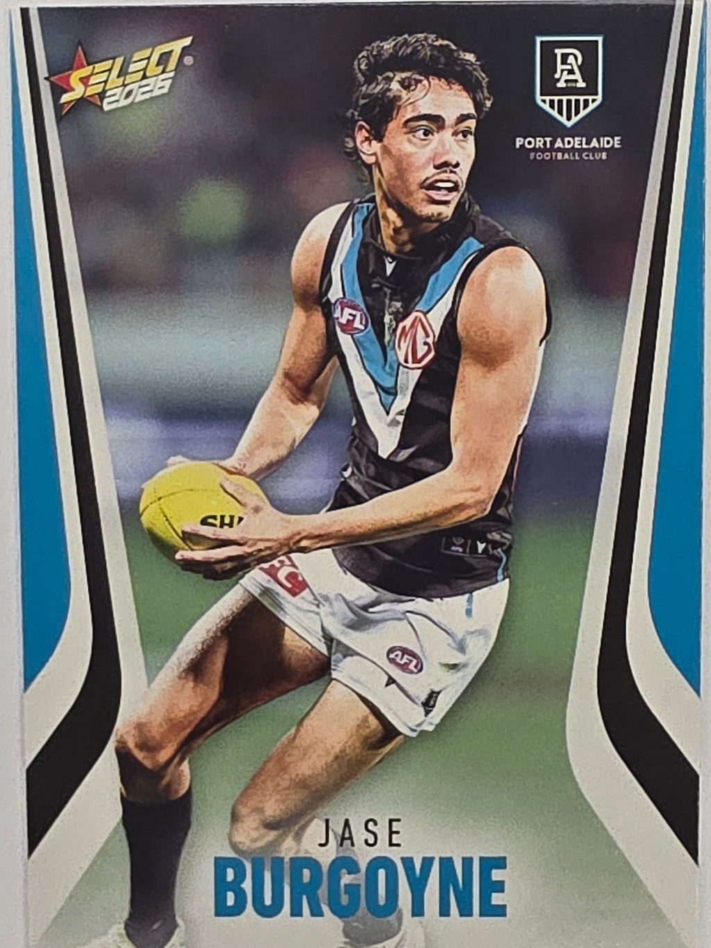 2026 AFL Footy Stars Base Card #159 Jase Burgoyne - Port Adelaide Power