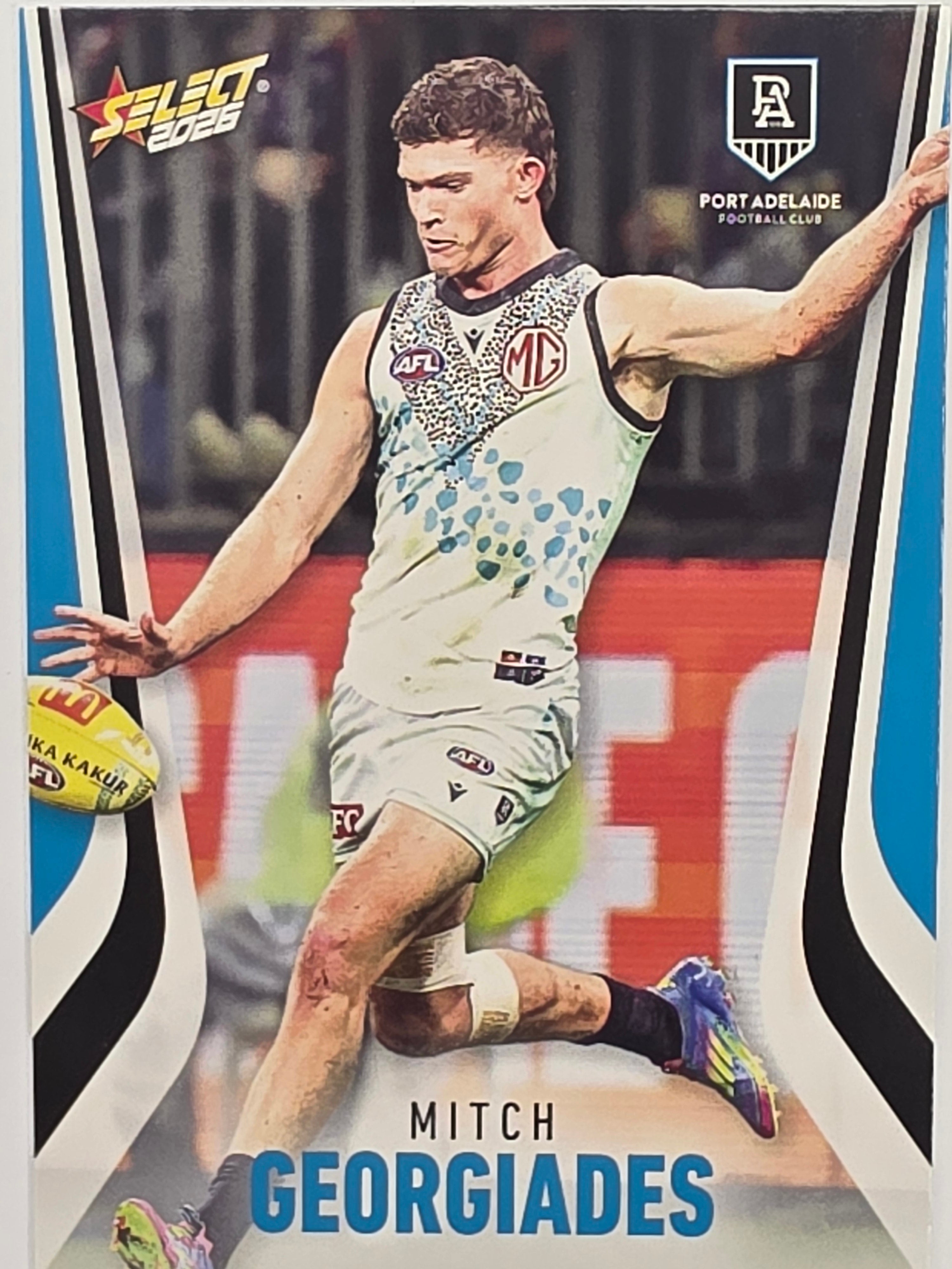 2026 AFL Footy Stars Base Card #164 Mitch Georgiades - Port Adelaide Power