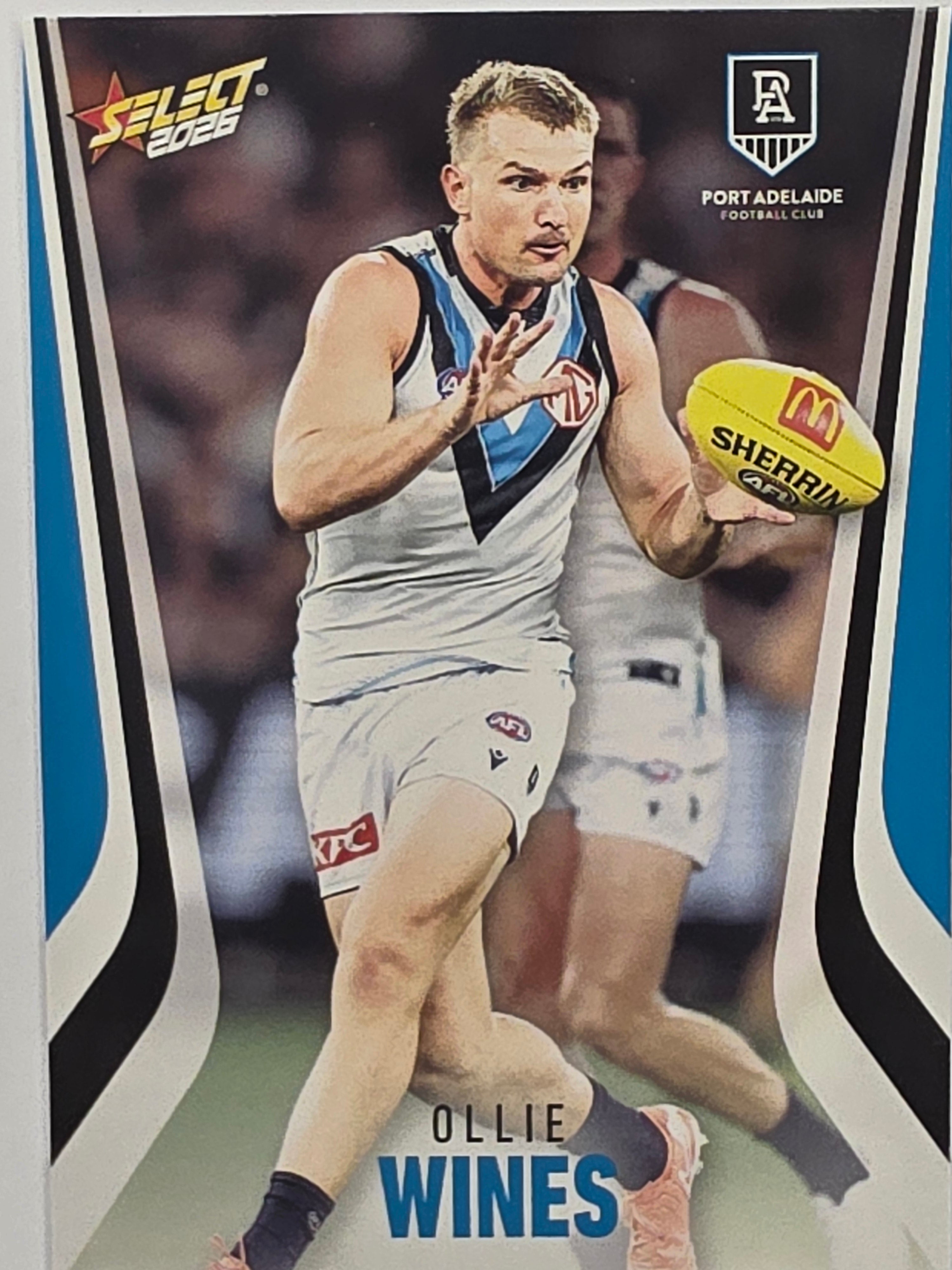 2026 AFL Footy Stars Base Card #169 Ollie Wines - Port Adelaide Power