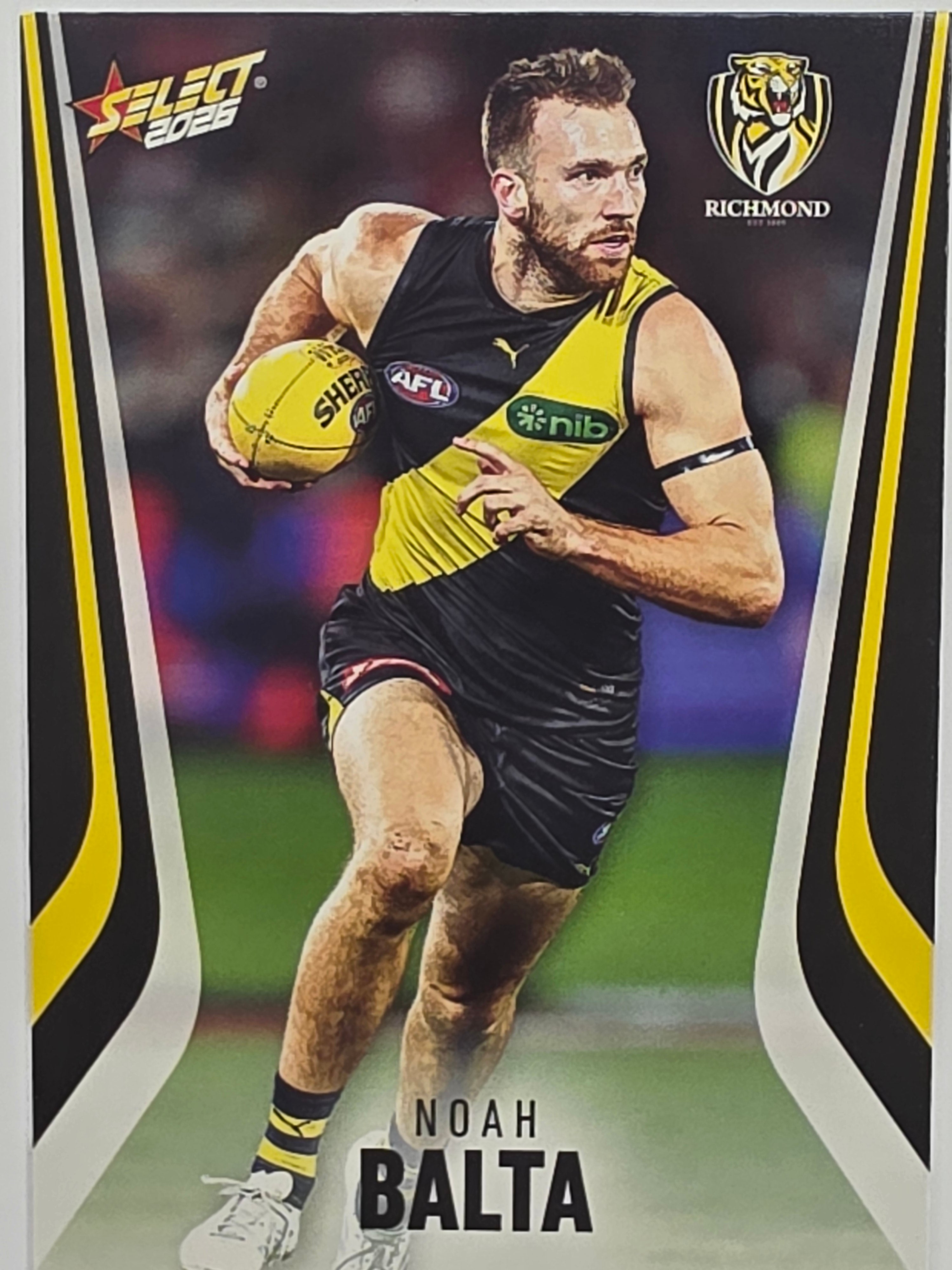 2026 AFL Footy Stars Base Card #170 Noah Balta - Richmond Tigers