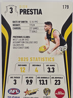 2026 AFL Footy Stars Base Card #179 Dion Prestia - Richmond Tigers