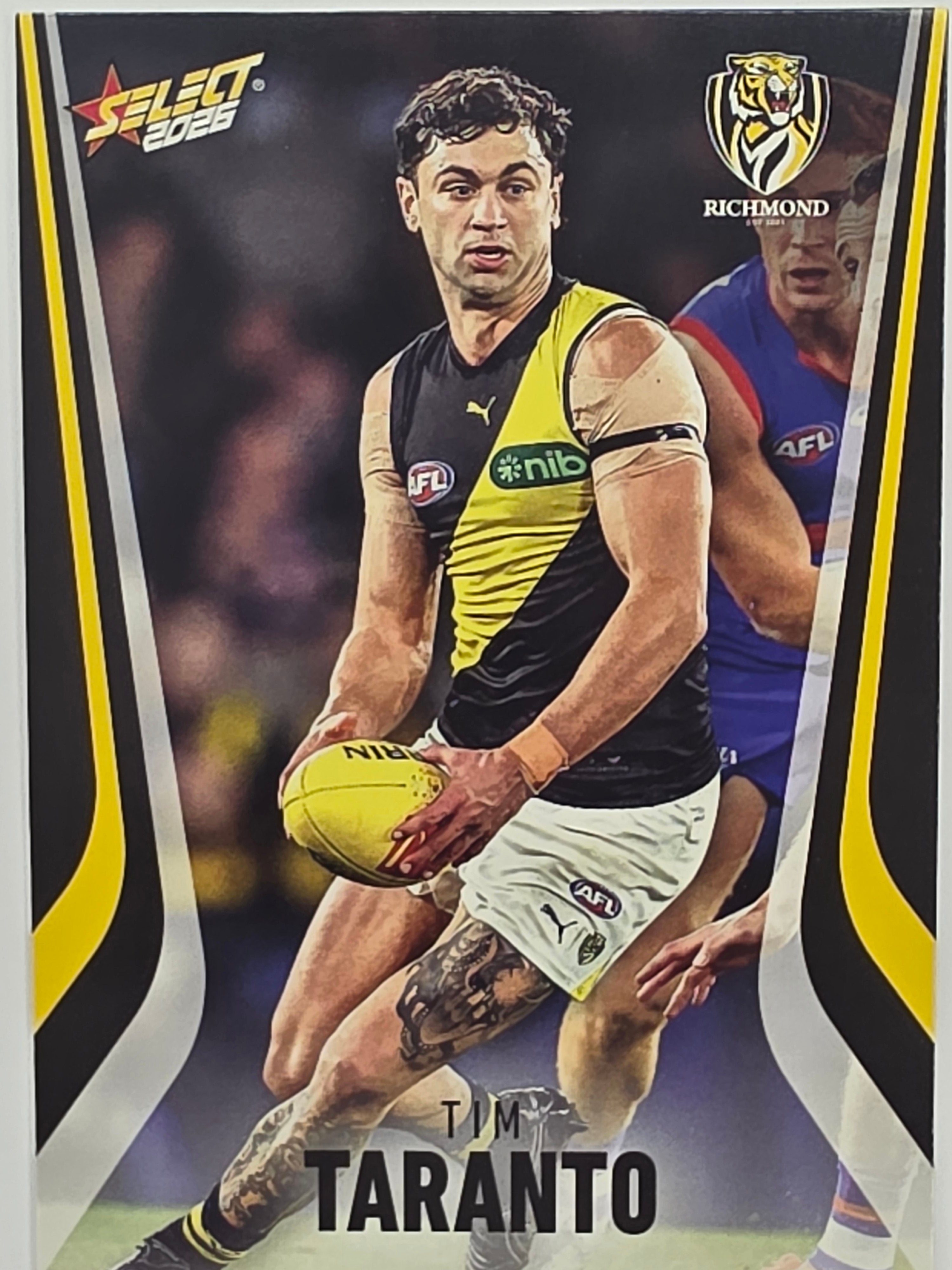 2026 AFL Footy Stars Base Card #181 Tim Taranto - Richmond Tigers