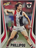 2026 AFL Footy Stars Base Card #189 Mattaes Phillipou - St Kilda Saints