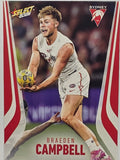 2026 AFL Footy Stars Base Card #198 Braeden Campbell - Sydney Swans