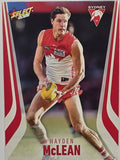 2026 AFL Footy Stars Base Card #204 Hayden McLean - Sydney Swans