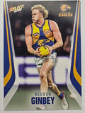 2026 AFL Footy Stars Base Card #212 Reuben Ginbey - West Coast Eagles