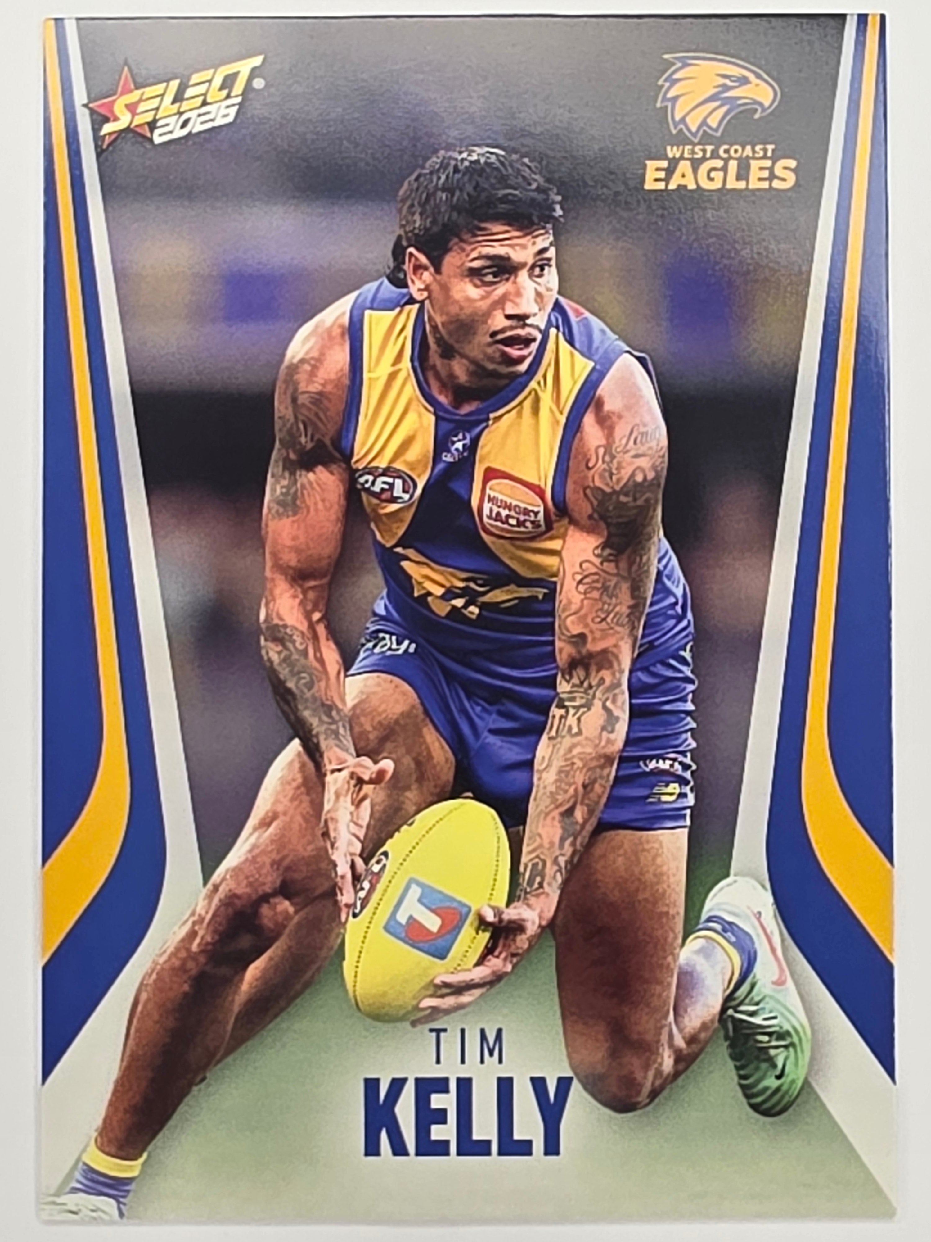 2026 AFL Footy Stars Base Card #215 Tim Kelly - West Coast Eagles