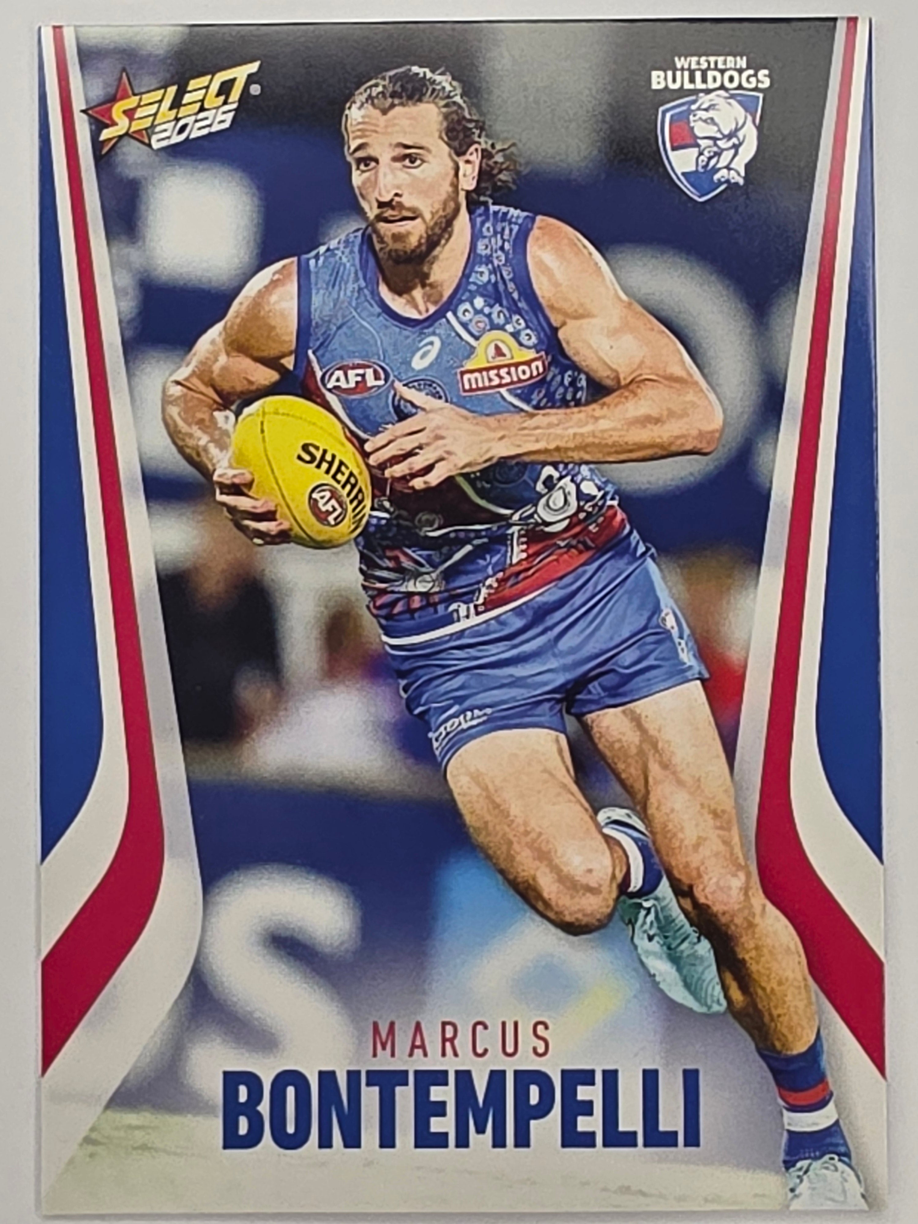 2026 AFL Footy Stars Base Card #222 Marcus Bontempelli - Western Bulldogs