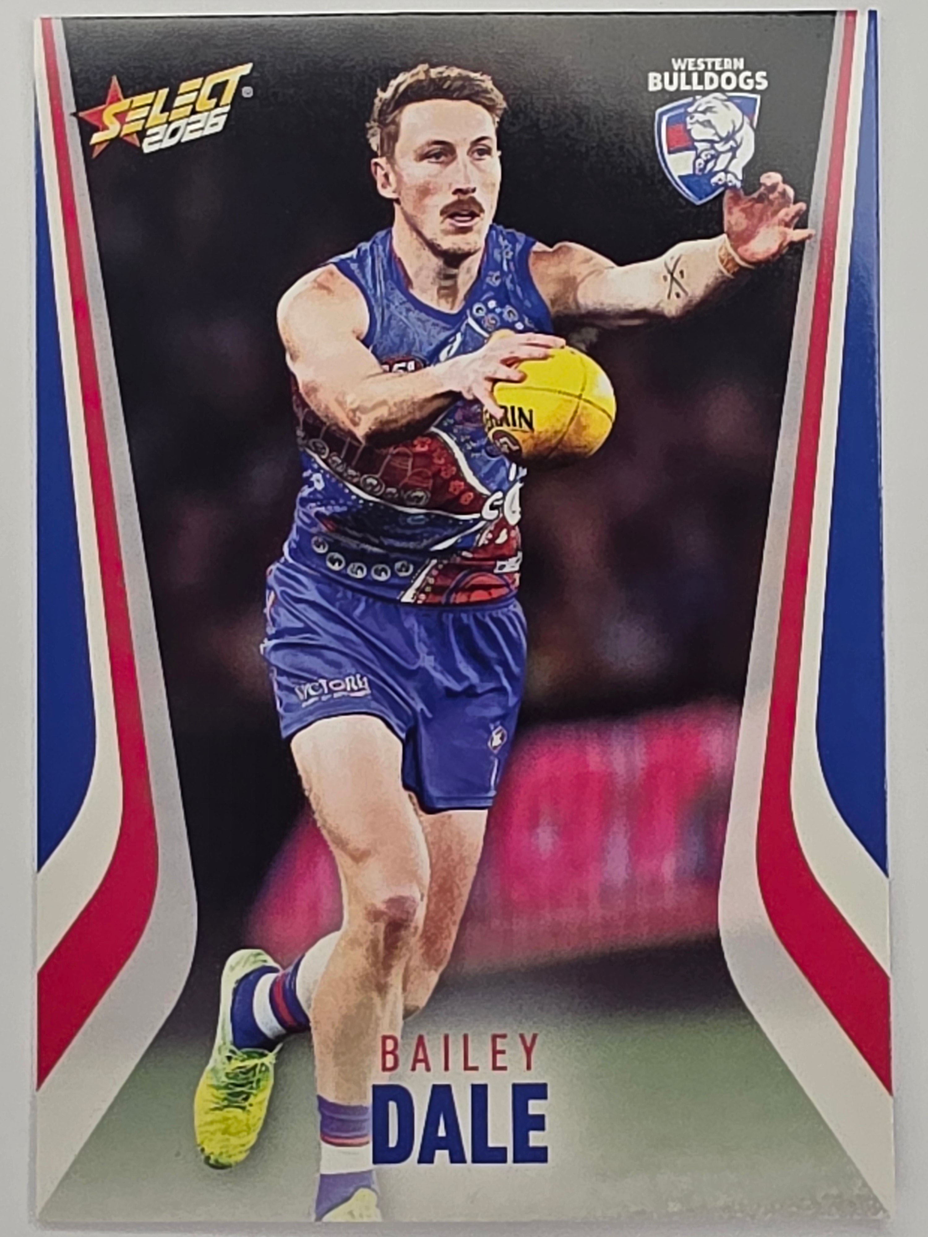 2026 AFL Footy Stars Base Card #223 Bailey Dale - Western Bulldogs