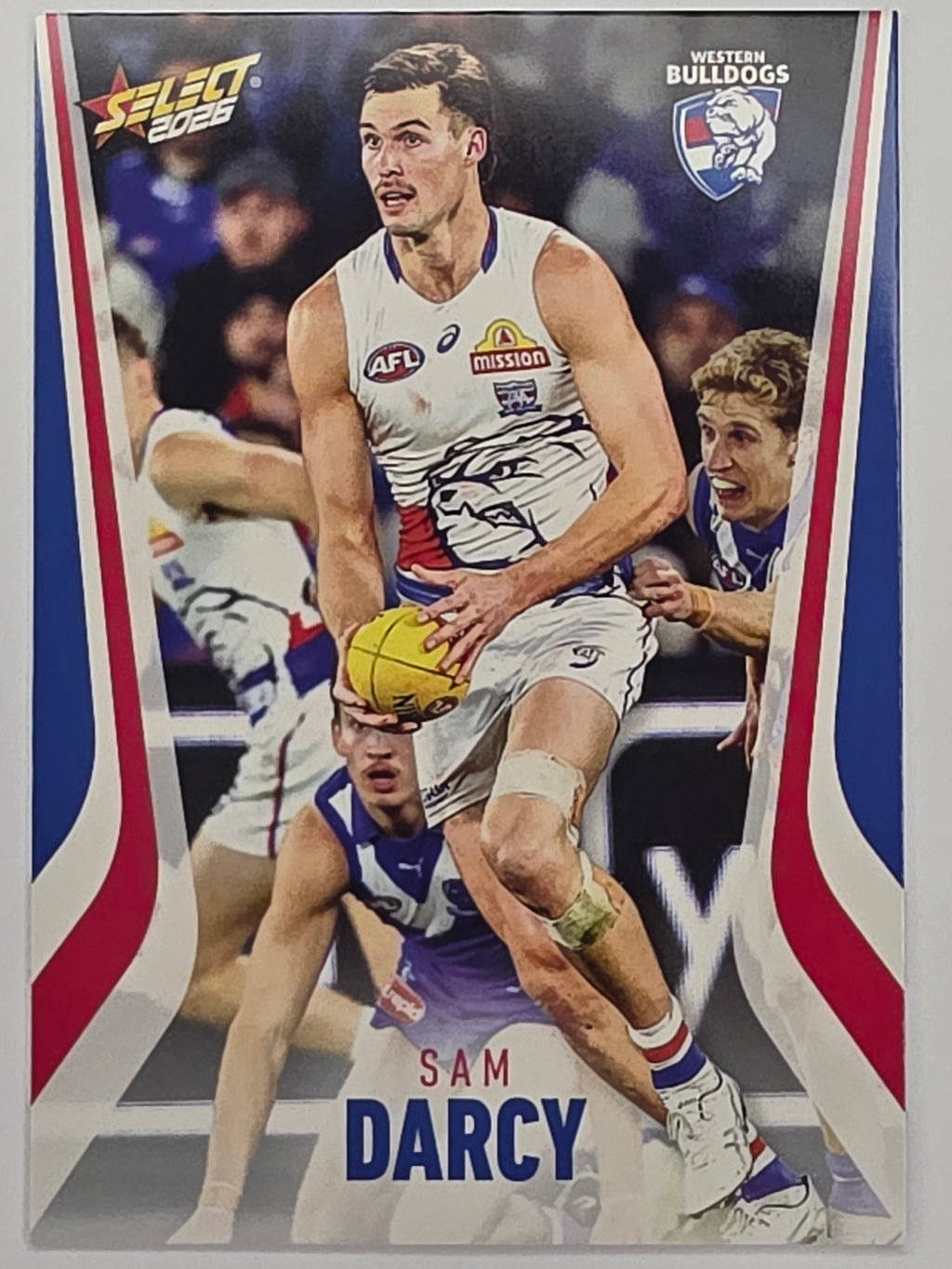 2026 AFL Footy Stars Base Card #224 Sam Darcy - Western Bulldogs