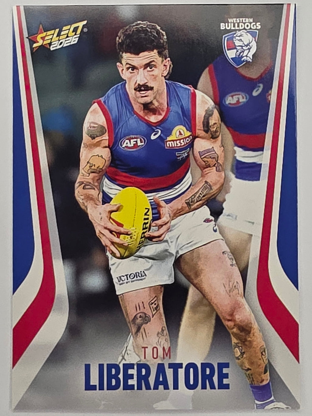 2026 AFL Footy Stars Base Card #228 Tom Liberatore - Western Bulldogs