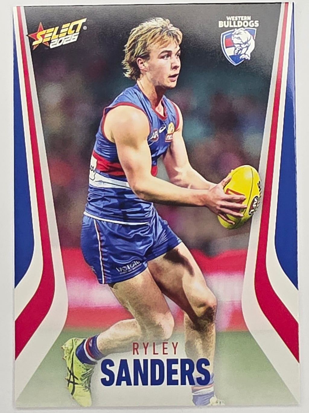2026 AFL Footy Stars Base Card #231 Ryley Sanders - Western Bulldogs