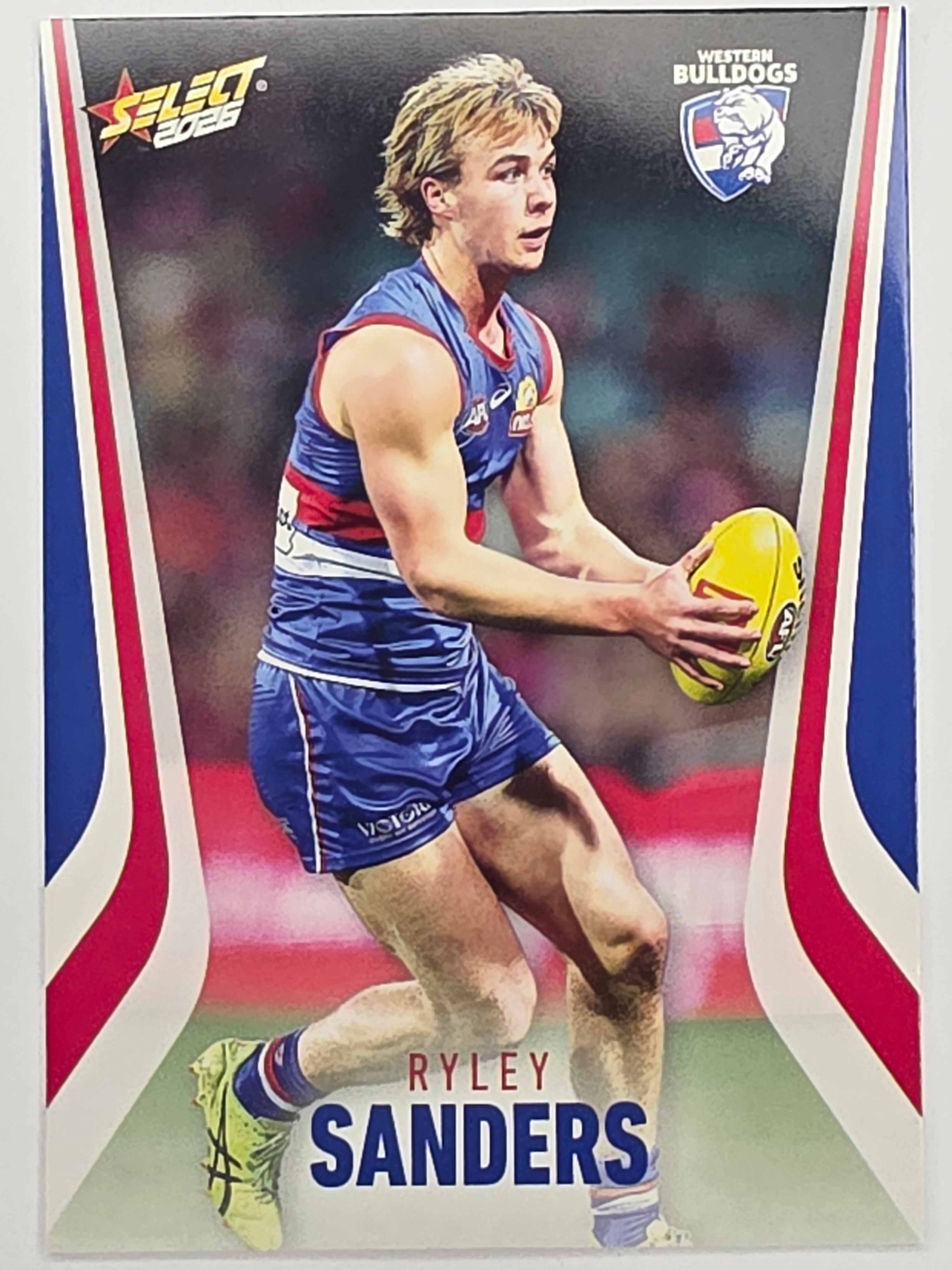 2026 AFL Footy Stars Base Card #231 Ryley Sanders - Western Bulldogs
