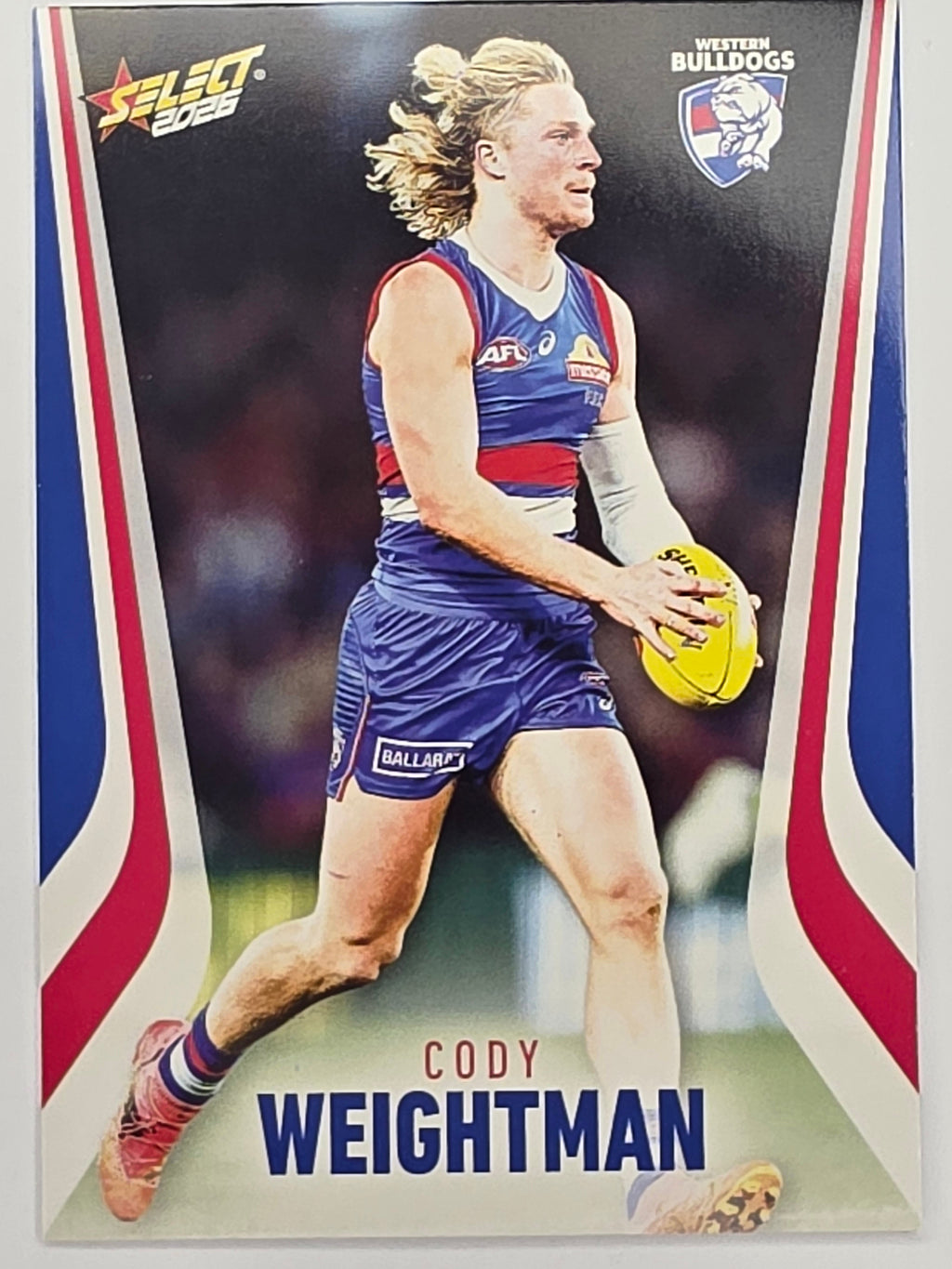 2026 AFL Footy Stars Base Card #232 Cody Weightman - Western Bulldogs