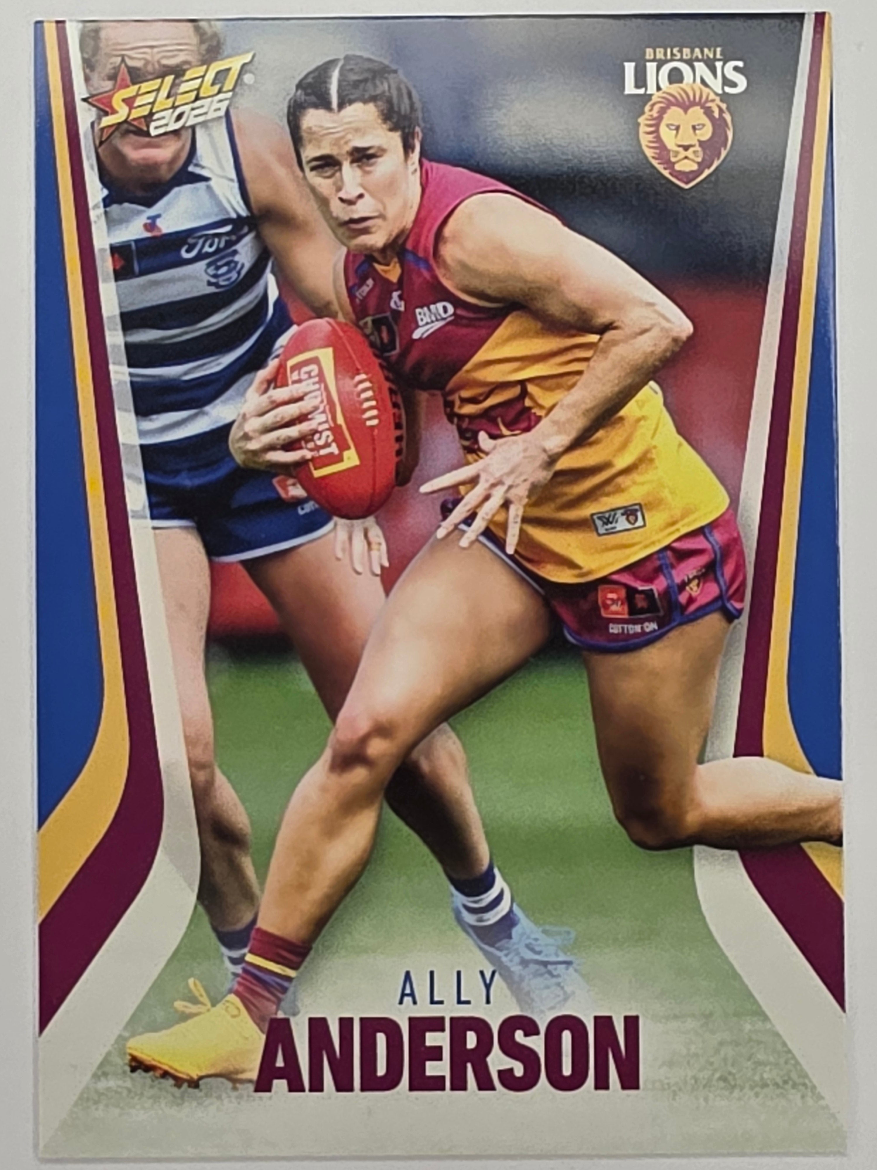2026 AFL Footy Stars Base Card #237 Ally Anderson - Brisbane Lions