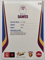 2026 AFL Footy Stars Base Card #238 Belle Dawes - Brisbane Lions