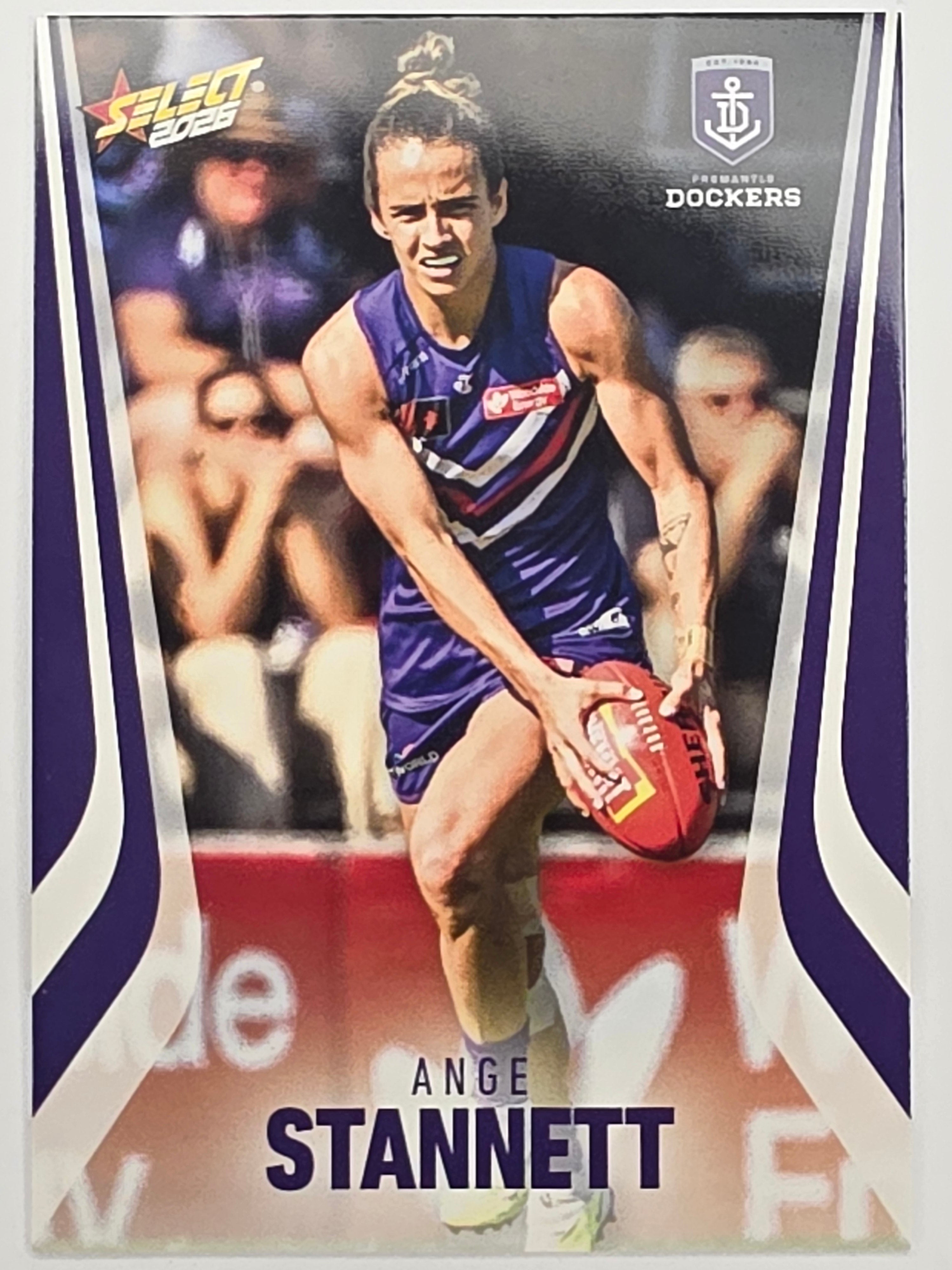 2026 AFL Footy Stars Base Card #245 Ange Stannett - Fremantle Dockers