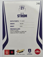 2026 AFL Footy Stars Base Card #246 Mim Strom - Fremantle Dockers