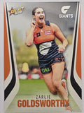 2026 AFL Footy Stars Base Card #250 Zarlie Goldsworthy - GWS Giants