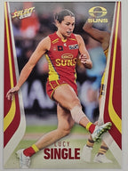 2026 AFL Footy Stars Base Card #251 Lucy Single - Gold Coast Suns